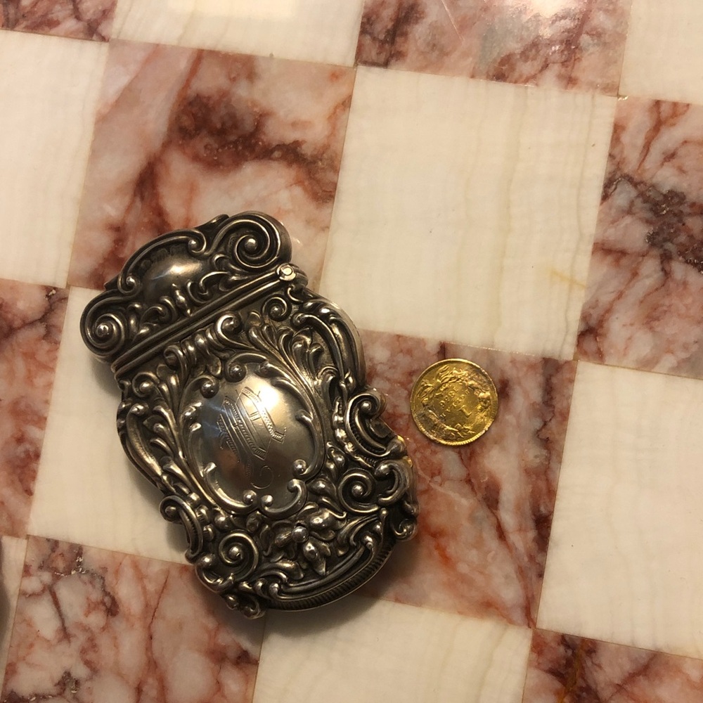 Victorian sterling vesta match safe - Picture 15 of 15